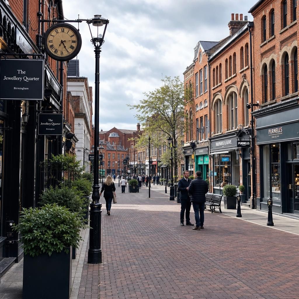 Visual Excellence in Birmingham's Jewellery Quarter